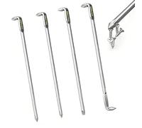 Oiieco Juego de 4 destornilladores de desplazamiento, destornillador de ángulo recto S2 de acero tipo L, destornilladores magnéticos de doble cabeza, destornillador Phillips ranurado de 115 mm en