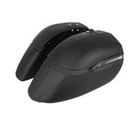 OIJJSNX Bolsa Moto Asiento Trasero Alforjas Equipaje Maletero Motocicleta Bolsas Laterales Kit Soporte Montaje Pesado para Kawasaki Classic para VN 400/800/900/1500(For VTX)