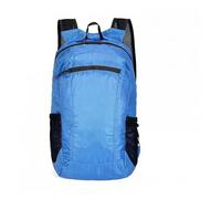 OIJJSNX Bolsa Moto Asiento Trasero Mochila Plegable Motocicleta 20L para Super SOCO CPx CUmini CUx TC 50 TC MAX Wanderer TCMax Portátil Ultraligera Senderismo Aire Libre(Azul)