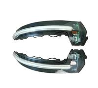 OIJJSNX Intermitentes Espejo Para A3 8V S3 RS3 2 uds cristal brillante LED señal giro luz espejo lateral dinámica indicador intermitente 2013 2015 2017 claro