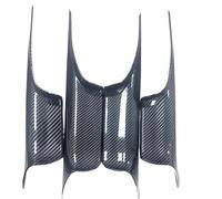 OIJJSNX Manijas interiores para coche Para BMW F01 7 Series 730 750 2008-2015 Manija Panel Puerta Interior Fibra De Carbono Delantera Trasera Izquierda Derecha(Carbon Fiber)