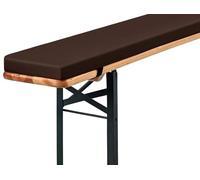 OIJKLA Cojín de Asiento de 200 x 23 x 3 cm, Resistente al Agua, Suave, de Repuesto.