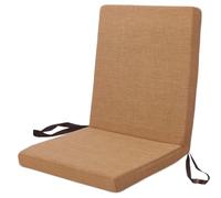 OIJKLA Cojines para sillas de jardín, 1 Pieza, 90 x 45 x 5 cm, cojín para Silla de jardín con Respaldo Alto y Lazos, cojín para Asiento para sillas de jardín, tumbonas.