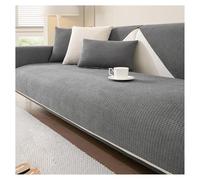 OIJKLA Funda de sofá en Forma de L de 110 x 160 cm de Tela de Chenilla súper Suave. La Tela cómoda Utiliza partículas de látex Antideslizantes en la Parte Posterior. Lavable para Sala de Esta