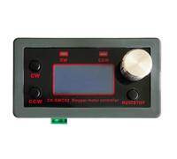 Oikabio 1 tablero de control de motor paso a paso con pantalla de velocidad, paquete de controlador SMC02, motor paso a paso hacia adelante y hacia atrás, placa de control de pulso