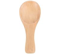 Oikabio 10 paquetes de cucharas de madera pequeñas, perfectas para pequeños tarros de mermelada, especias, especias, azúcar, miel, café, té, mostaza, hielo, leche en polvo