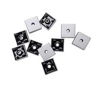 Oikabio 10 PCS 50A 1000V caja de metal monofásico diodo puente rectificador KBPC5010