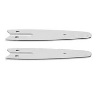 Oikabio 2 piezas de 4 pulgadas Mini placa guía de motosierra barra guía de repuesto para motosierra eléctrica de 4 pulgadas accesorios