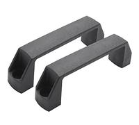 Oikabio 2 unidades de cajón de puerta de plástico tirador 120 mm 4,7"