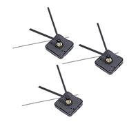 Oikabio 3X Kit de DIY Reloj Mecanismo Mecanismo para Piezas de Reloj Reloj de Pared Cuarzo Manecilla de Minutos Reloj de Cuarzo Movimiento Decoración de Casa