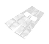 Oikabio 50 unidades de PVC Mushroom Spawn Bag sustrato Bolsas transparentes de alta temperatura -Sealable