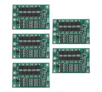 Oikabio 5X 3S 40A para Destornillador 12V Li-Ion 18650 BMS Pcm Tablero de Protección de la Batería BMS Pcm con Equilibrio Módulo de Paquete de Celda de Batería Liion