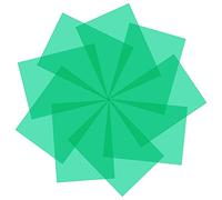 Oikabio 9 filtros de luz de gel para corrección de color, superposiciones de colores, filtro de gel de iluminación para película, video, foto, (verde)