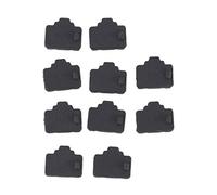 Oikabio Ethernet Hub Conector RJ45 a prueba de polvo Tapa Protección Conector 10 Unidades Negro