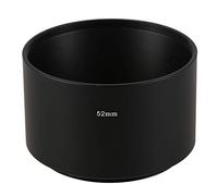 Oikabio Filtro de CáMara Atornillada 52Mm Metal Tele Lens Hood Shade