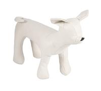 Oikabio Maniquíes De Cuero Perro De Pie Posición Perro Modelos Juguetes Mascota Animal Negocio Maniquí S