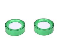 Oikabio Oikabio(R) - 2 esponjas húmedas de plástico verde de 7 cm de diámetro, para cajero