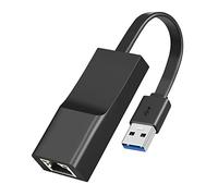Oikabio Tarjeta de red adaptador Ethernet USB 3.0, USB 3.0 a RJ45 2500Mbps LAN Cable de Internet para /OS, Linux, etc.