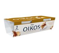 OIKOS Yogur griego 2x110 Danone (Pack de 6 Und.) REFRIGERADO (Yogur griego con manzana y canela)