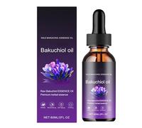 Oil Bakuchiol Orgánico Para La Cara, Aininas Bakuchiol Oil Organic Face, Natural Retinol Alternative Reduce Arrugas Y Líneas Finas, Aplicación Fácil, Absorción Rápida, 60 Ml, Para La Abuela, La Esposa
