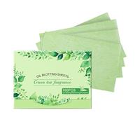 Oil Blotting Sheets, Face Shine Control Pads, Gentle Makeup-Friendly Papers, Portable & Lightweight, Quick Absorption, Summer & Daily Use, Standard Size, Blue, 100 Pack
