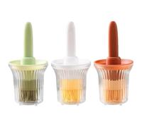 Oil Bottle With Brush - Portable Bottle Barbecue Baking