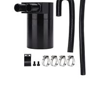Oil Catch Can doble bafle, depósito separador de aceite para N54 335i 135i E90 E92 E82 2006-2010 - reduce residuos y prolonga vida del motor, aluminio anticorrosión, instalació