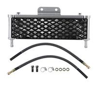 Oil Cooler Radiator Kit for YX 140cc 150cc 160cc PIT PRO Trail Quad | Aluminum Alloy Motor Oil Cooler Reduces Abrasion/Increases Horsepower | Off - Road Motorcycle Cooling System