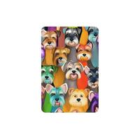 Oil Cute Schnauzer Dogs Printing - Ambientador para coche, 10 unidades, hojas colgantes perfumadas con cuerda para el hogar