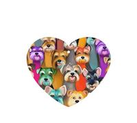 Oil Cute Schnauzer Dogs Printing - Ambientador para coche, 10 unidades, hojas colgantes perfumadas con cuerda para el hogar