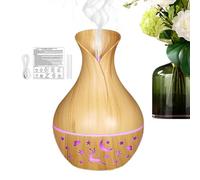 Oil Diffuser - 200 ml Jarrón Scent Diffuser | Difusor de calor de aromaterapia | Simulated Flame Diffuser Lamp with with Colored LED Lighting | Aromatherapy Diffuser for Fragrance Oils Bedroom
