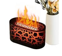Oil Diffuser, Crack Fire Air Purifier - Decorative Aromatherapy Quiet Humidifier for Bathroom Bedroom Living Room Hotel Yoga Tent SPA Nursery Cars, 5.51x2.56x2.89 Inches