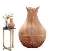 Oil Diffuser - Essential Fluid Mist Maker, Color Changing LED Lamp with Sturdy Leakproof Water Tank, Ultrasonic Vibration Technology, Ideal for Workplace Desk Aromatherapy Relaxation