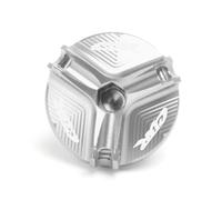 Oil Filler Cap Engine Plug Oil Filter Cover Compatible with CBR600RR CBR1000RR CBR250RR CBR 600 954 1000 RR CBR 250R 500R F2 F3 F4i (Color : Black, Size : A)(Silver)