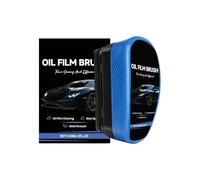 Oil Film Remover - Handheld Glass Cleaner Tool | Plastič Car Window Brush - Refillable Oil Film Remover With Anti Fog Coating Smooth Application And Easy Cleaning For Safe Driving And Clear Visibility