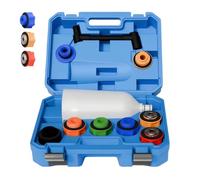 Oil Funnel Kit Quick Pouring Spill-Proof Tool Fits Most Vehicles