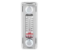 Oil Level Indicator | Transparent Window with Accurate Measurement | Leak - Proof Design for Hydraulic Systems/High Temp/Corrosive Environments | Alloy & Glass, LS - 3 / LS - 5 (LS-3)