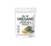 Oil of Oregano Black seed oil 6000mg Nutrition Gels & Chews 180 Count