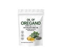 Oil of Oregano Black seed oil 6000mg Nutrition Gels & Chews 180 Count
