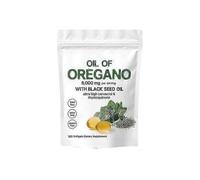 Oil of Oregano Black seed oil 6000mg Nutrition Gels & Chews 180 Count 25-26