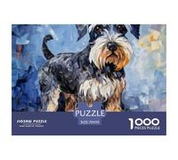 Oil Painting perro1000 Piece Puzzle for Adults, Every Piece Is Unique, Softclick Technology Means Pieces Fit Together Perfectly 70x50cm/1000pcs