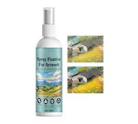 Oil Pastel Fixative Spray - 100ml Smudge Proof Art Preservation Spray