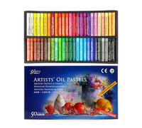 Oil Pastels - Professional Drawing Crayons, 25/50 Color Set, Soft Oil Pastels | Art Supplies, Creative Coloring Tools, Artist Materials For Beginners, Preschool Kids, Children, Art School