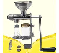 Oil Press Machine,Manual Oil Press Machine,Easy Operation,Cold Hot Press,Easy To Clean,Suitable For Peanuts, Soybeans, And Sunflowers, LJJY-KK