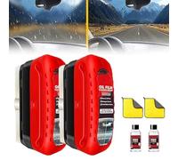 Oil Repellent Film for Car Windows, Universal Glass Cleaning Wipe Board, Oil-Repellent Film for Car Windshield Effortlessly Achieve Sparkling, Car Windshield Oil Film Cleaner (2)