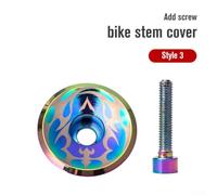 Oil Slick Bike Headset para top Cap 1-1/8" Aluminum Oil Slick(C) | oil slick finish, 1-1/8 inch fit, includes matching bolt, resistant, stylish upgrade