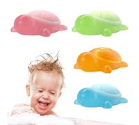 Oil Soap Children, Natural Soap Bars, 4X Turtle Shaped Gentle Bathing Soaps for Kids with Skin Friendly, Travel Size Soaps for Hands and Face Washing, Fun Animal Design