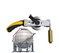 Oil Well Gauging Tape 15m Stainless Steel Measuring Tape