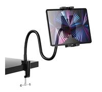 Oilcan Soporte Flexible Tablet Cama, Porta Tablet Mesa Escritorio con Brazo Largo de Metal, Soporte Movil Cuello de Cisne para iPad Pro Air Mini, iPhone, Galaxy, Switch, Lenovo, etc (4-12.9")
