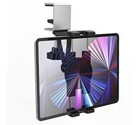 Oilcan Soporte Tablet Bajo Armario, Sujeción Tablet Cocina con Abrazadera de Metal Ajustable [Súper Estable], Porta Debajo del Armario para iPad Pro Air Mini, iPhone, Lenovo, Switch etc (4-12.9")